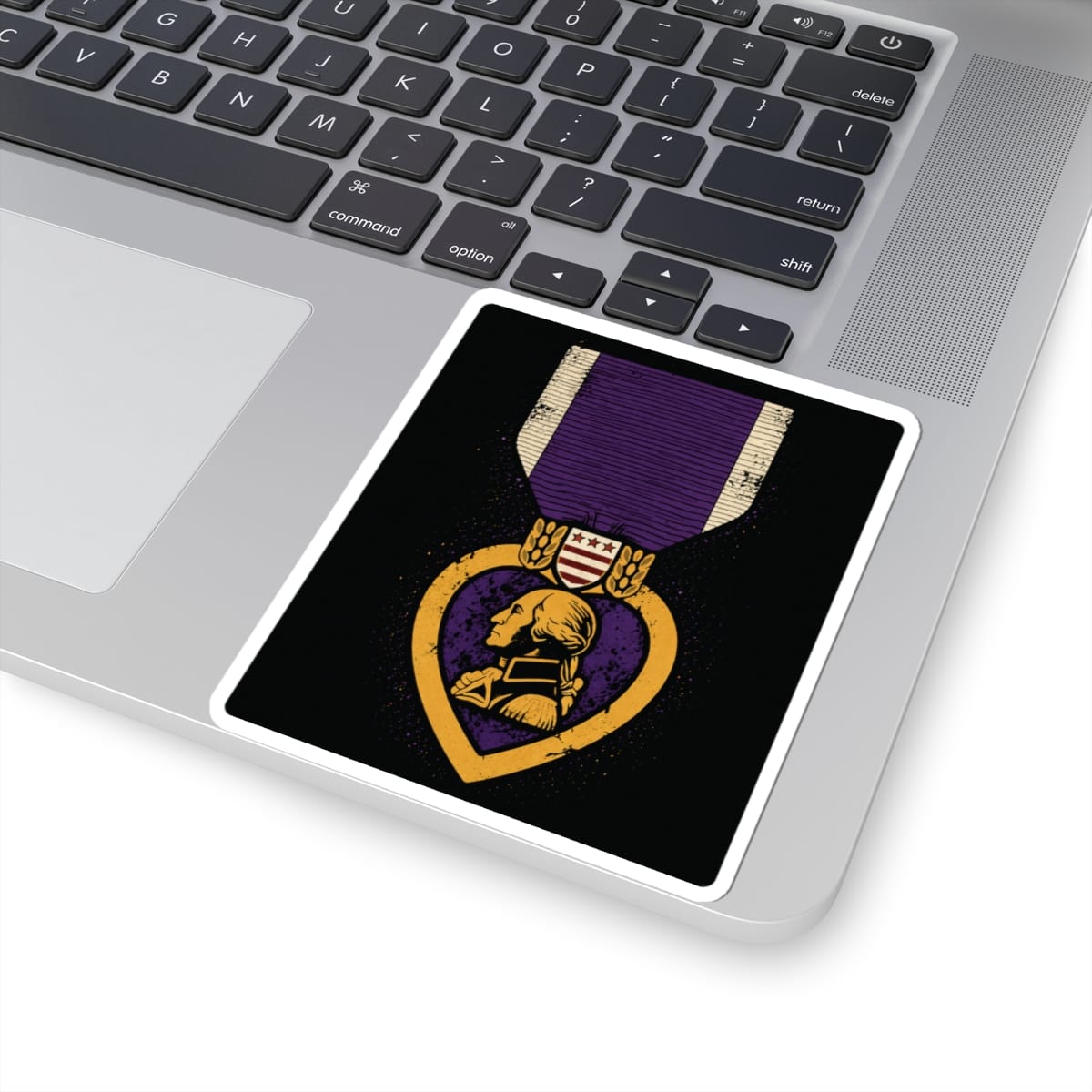 K-Factor Supply Co Purple Heart Sticker
