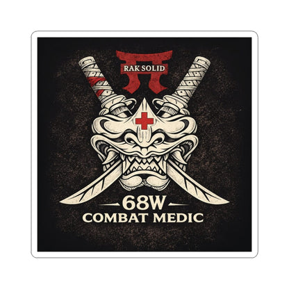 K-Factor Supply Co Rak Solid (68 Whiskey) Sticker 3" × 3"