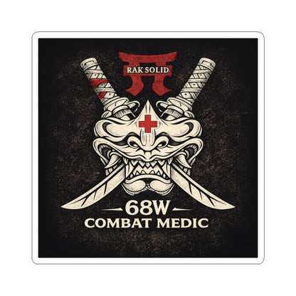 K-Factor Supply Co Rak Solid (68 Whiskey) Sticker 6" × 6"