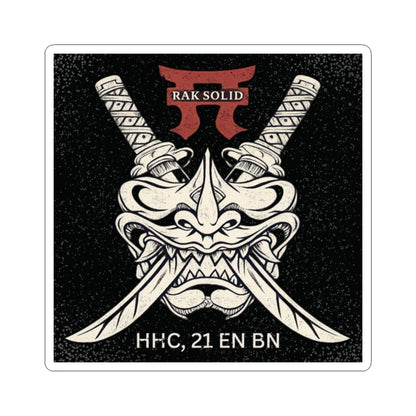 K-Factor Supply Co Rak Solid Sticker 2" × 2"