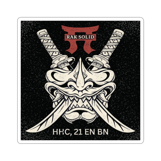 K-Factor Supply Co Rak Solid Sticker 2" × 2"