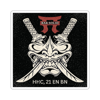 K-Factor Supply Co Rak Solid Sticker 3" × 3"