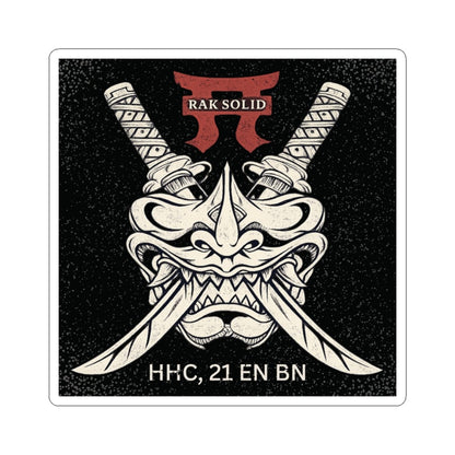 K-Factor Supply Co Rak Solid Sticker 4" × 4"