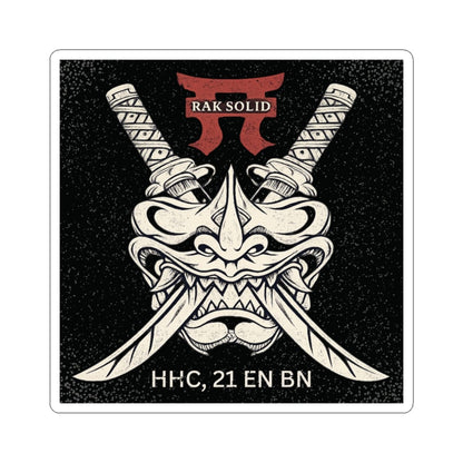 K-Factor Supply Co Rak Solid Sticker 6" × 6"