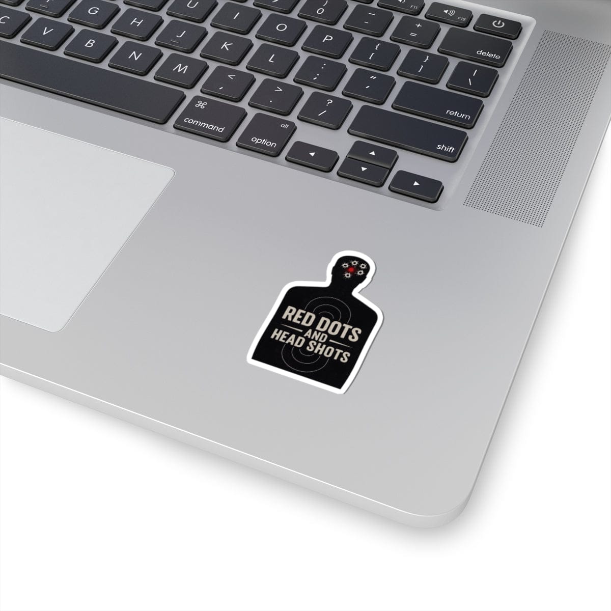 K-Factor Supply Co Red Dots and Head Shots Sticker