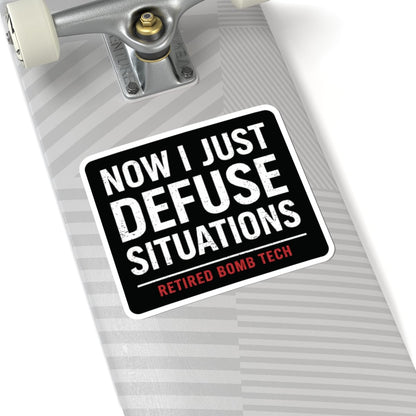 K-Factor Supply Co Retired Bomb Tech - Defuse Sticker