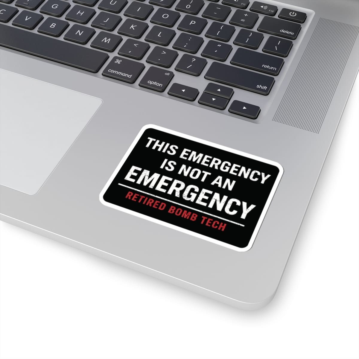 K-Factor Supply Co Retired Bomb Tech - Emergency Sticker