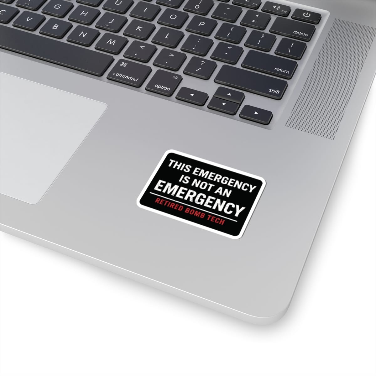 K-Factor Supply Co Retired Bomb Tech - Emergency Sticker