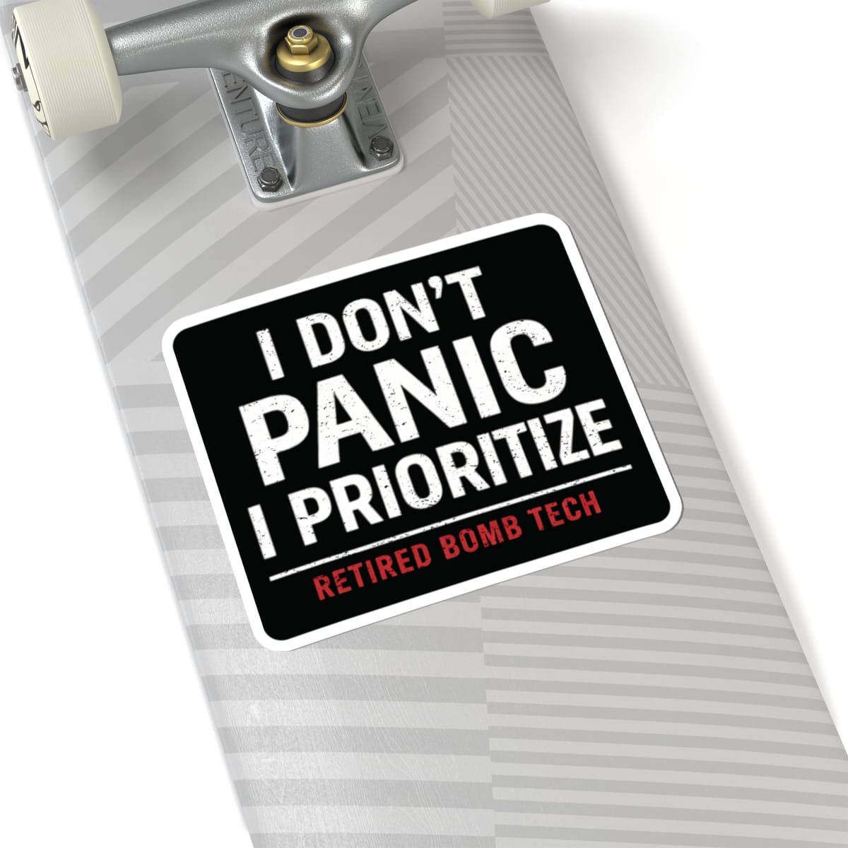 K-Factor Supply Co Retired Bomb Tech - Panic Sticker