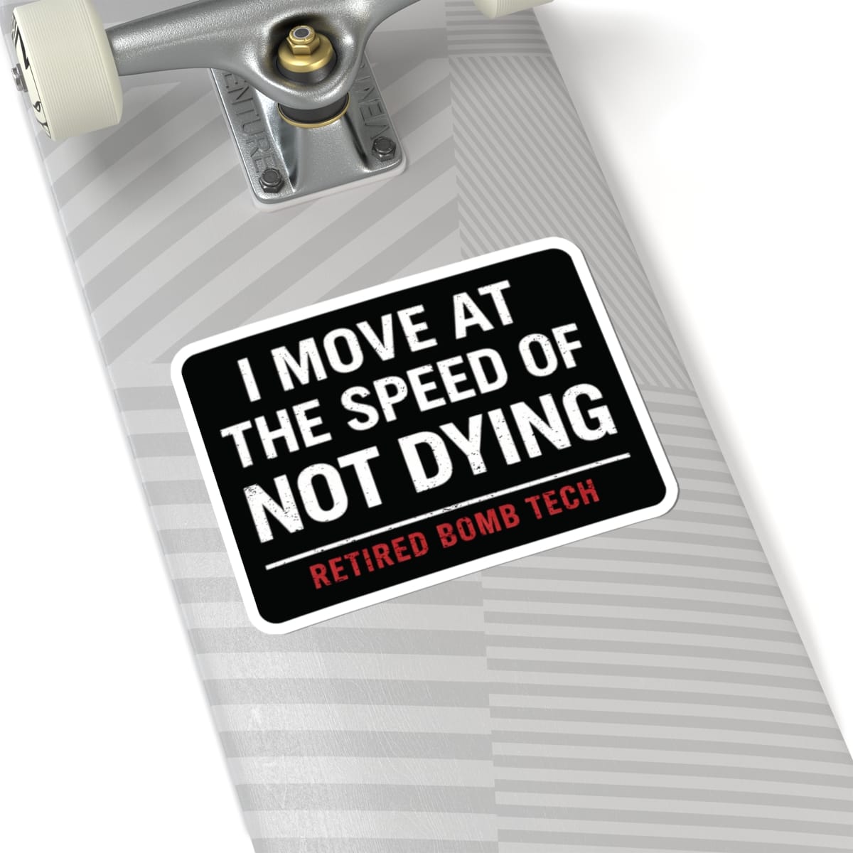 K-Factor Supply Co Retired Bomb Tech - Speed Sticker