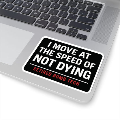K-Factor Supply Co Retired Bomb Tech - Speed Sticker