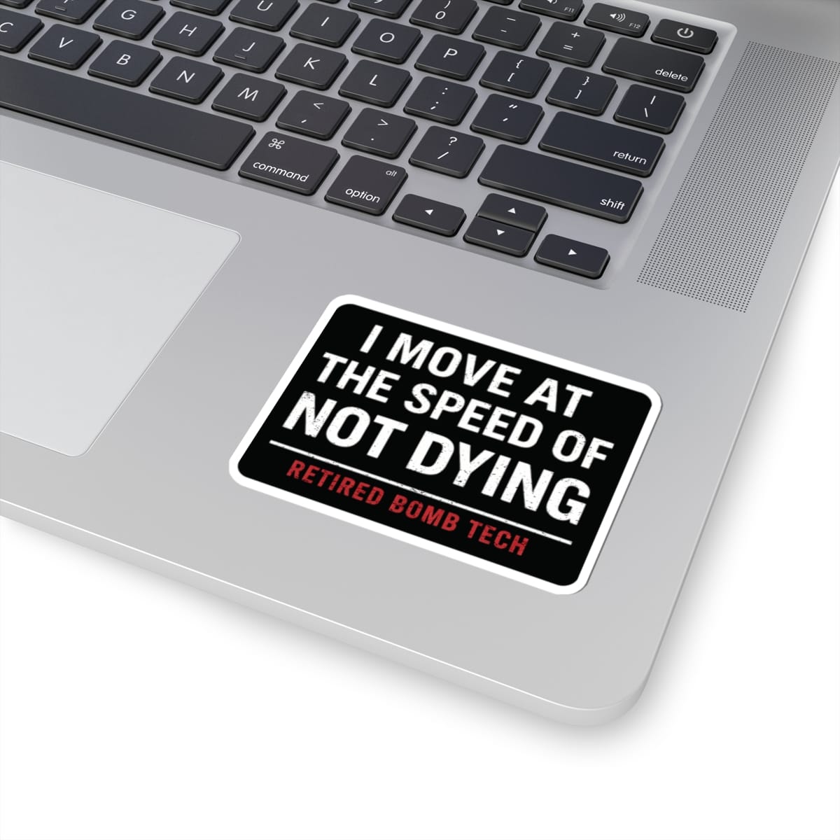 K-Factor Supply Co Retired Bomb Tech - Speed Sticker