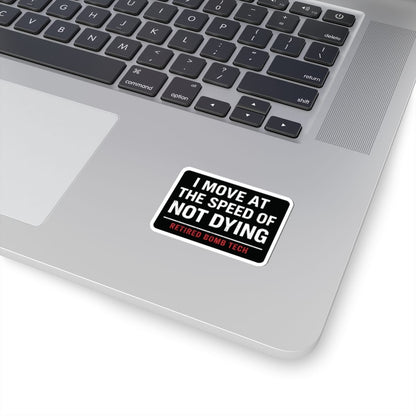 K-Factor Supply Co Retired Bomb Tech - Speed Sticker