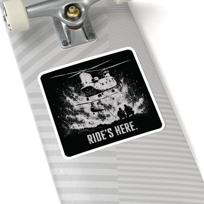 K-Factor Supply Co Ride's Here - Chinook Sticker