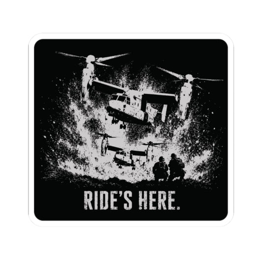 K-Factor Supply Co Ride's Here - Osprey Sticker 2" × 2"