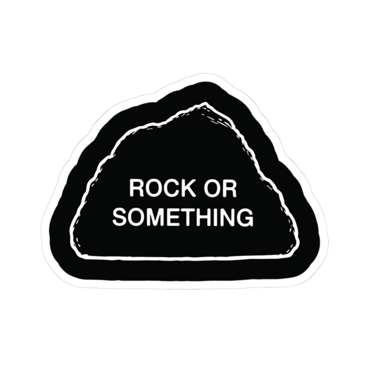 K-Factor Supply Co Rock or Something Mk 2 Sticker 3" × 3"