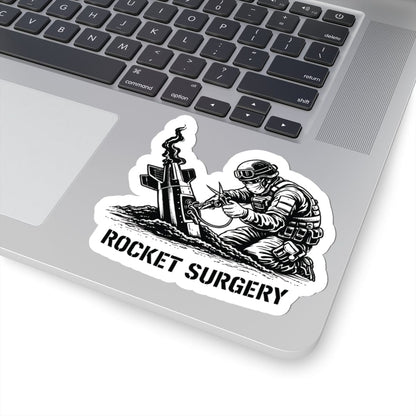 K-Factor Supply Co Rocket Surgery Sticker