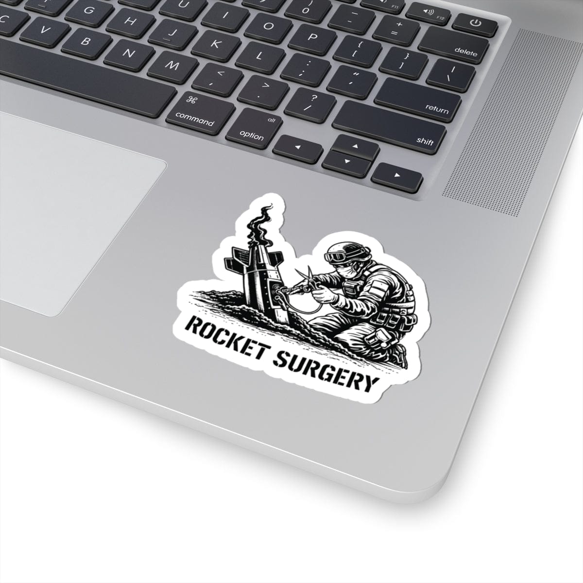 K-Factor Supply Co Rocket Surgery Sticker