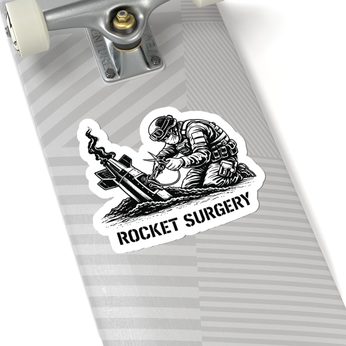 K-Factor Supply Co Rocket Surgery Sticker
