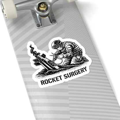 K-Factor Supply Co Rocket Surgery Sticker
