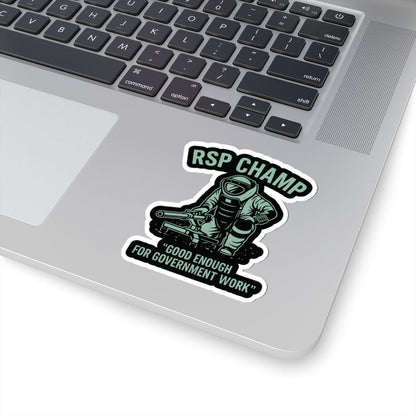 K-Factor Supply Co RSP Champ (Mint) Sticker