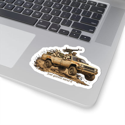 K-Factor Supply Co Send It "High"-Lux Sticker
