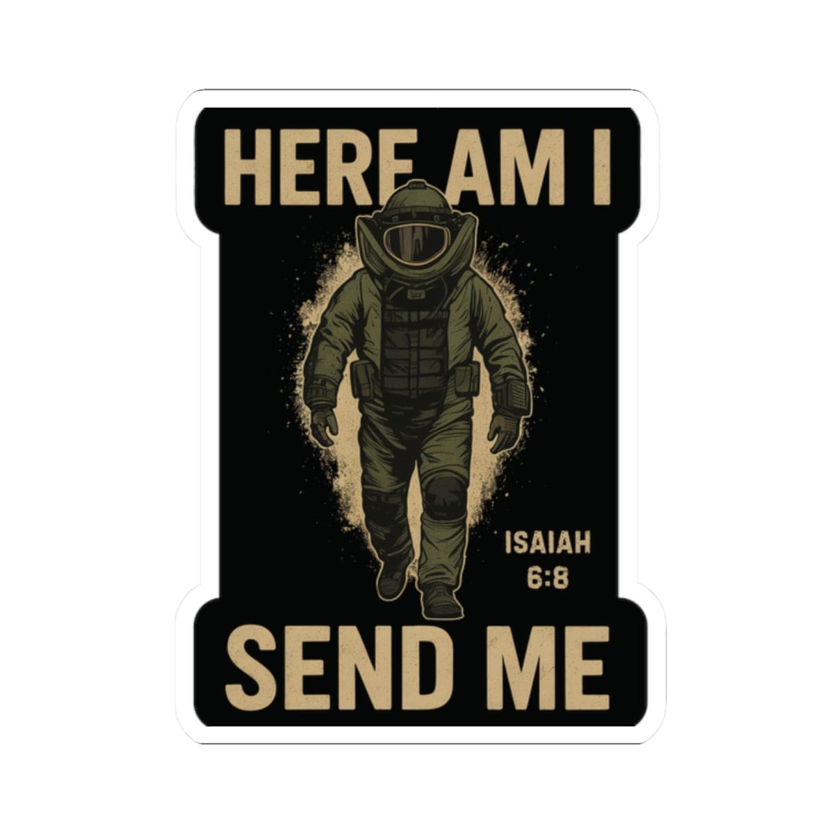 K-Factor Supply Co Send Me Sticker 2" × 2"