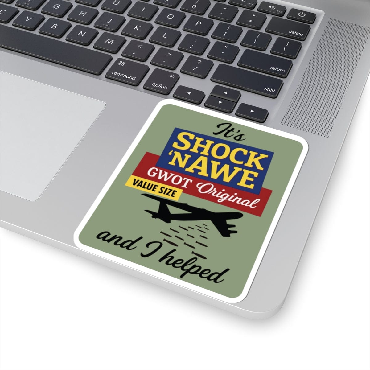 K-Factor Supply Co Shock 'n Awe Sticker