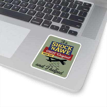 K-Factor Supply Co Shock 'n Awe Sticker