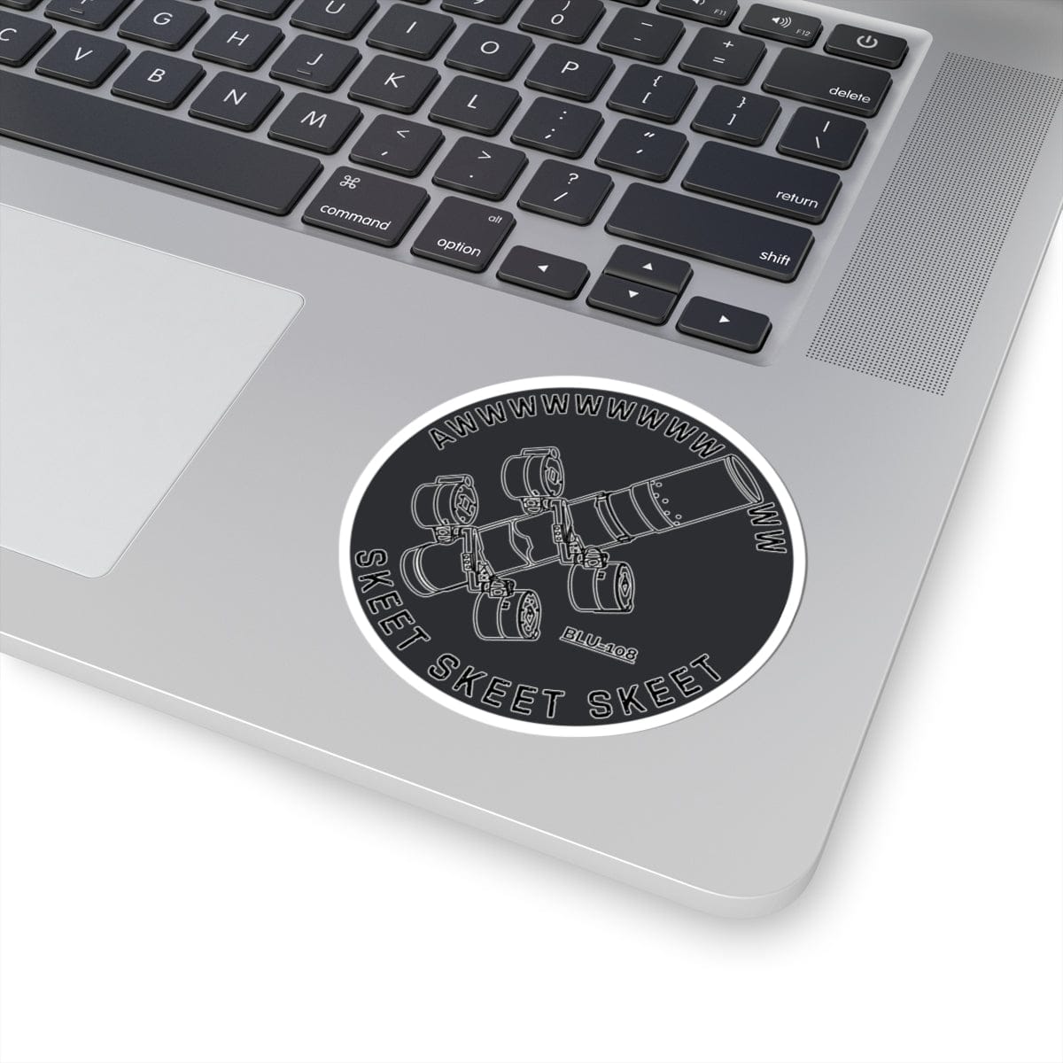 K-Factor Supply Co Skeet Skeet Skeet (Black) Sticker