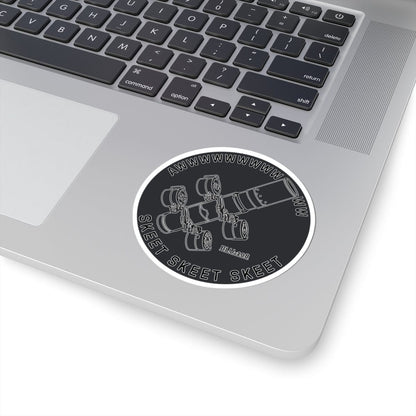 K-Factor Supply Co Skeet Skeet Skeet (Black) Sticker