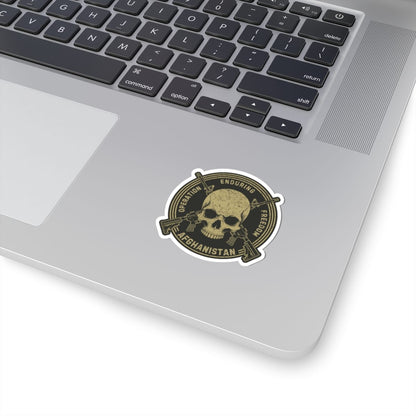 K-Factor Supply Co Skull & Carbines Icon - OEF Sticker