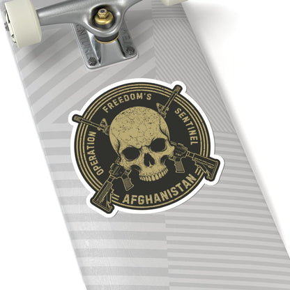 K-Factor Supply Co Skull & Carbines Icon -OFS Sticker