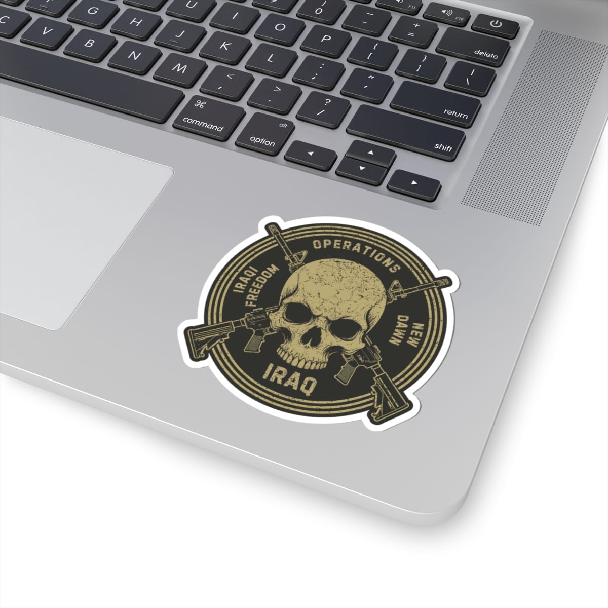 K-Factor Supply Co Skull & Carbines Icon - OIF/OND Sticker