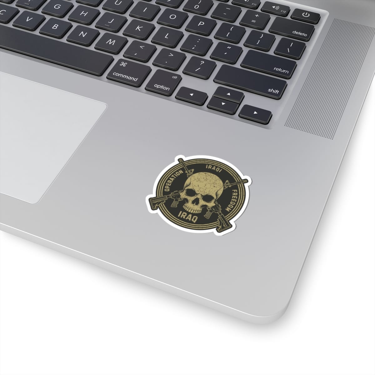 K-Factor Supply Co Skull & Carbines Icon - OIF Sticker