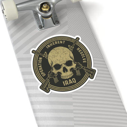 K-Factor Supply Co Skull & Carbines Icon - (OIR/Iraq) Sticker