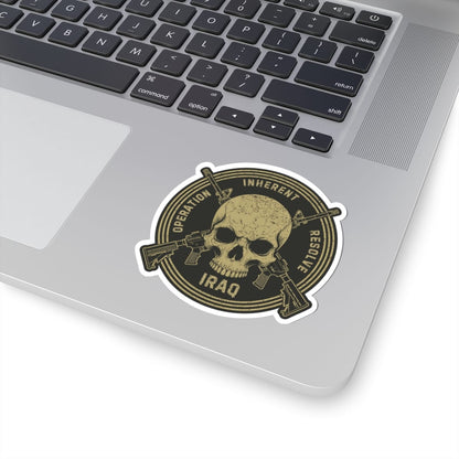 K-Factor Supply Co Skull & Carbines Icon - (OIR/Iraq) Sticker