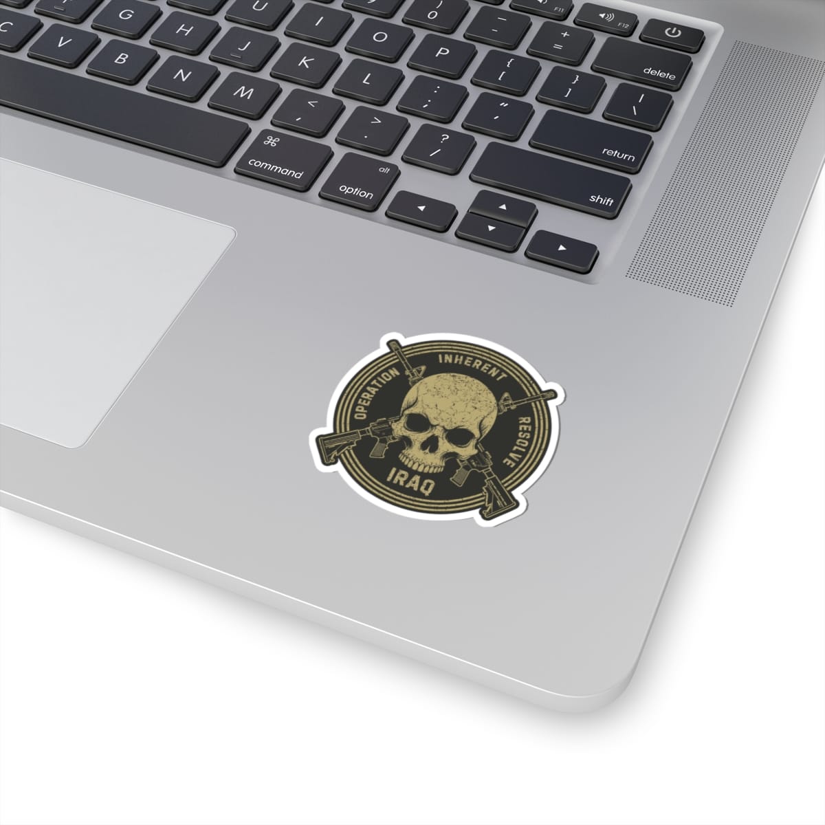 K-Factor Supply Co Skull & Carbines Icon - (OIR/Iraq) Sticker