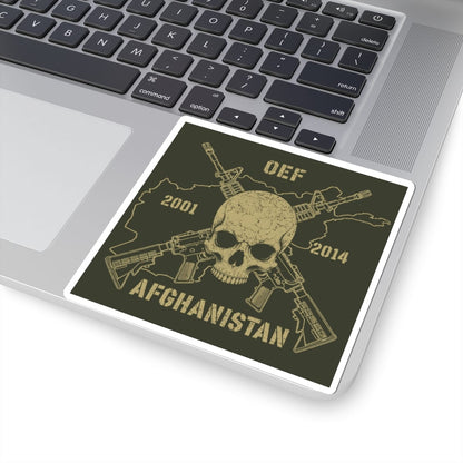 K-Factor Supply Co Skull & Carbines - OEF Sticker