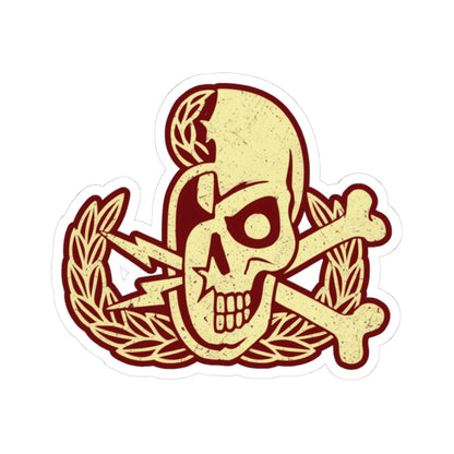 K-Factor Supply Co Skully Crab Sticker 3" × 3"