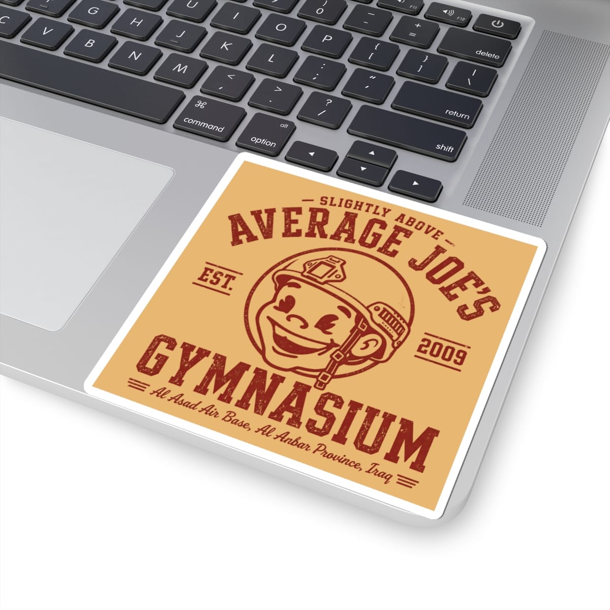 K-Factor Supply Co Slightly Above Average Joe's Gym Sticker