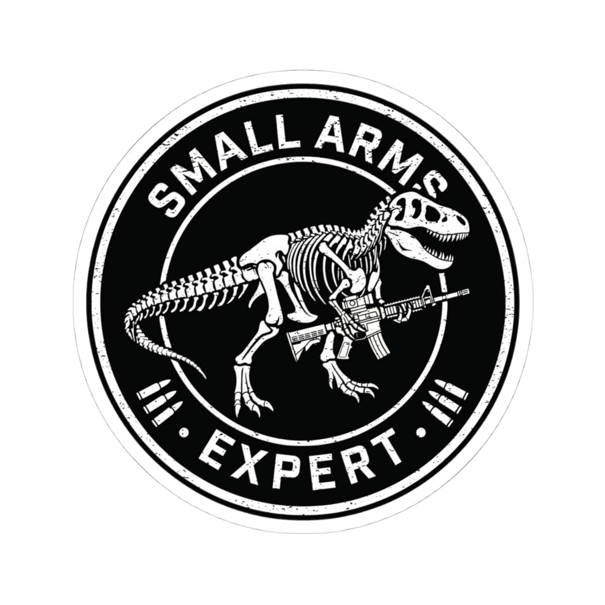 K-Factor Supply Co Small Arms Mk 2 Mod 0 - M4 Sticker 4" × 4"