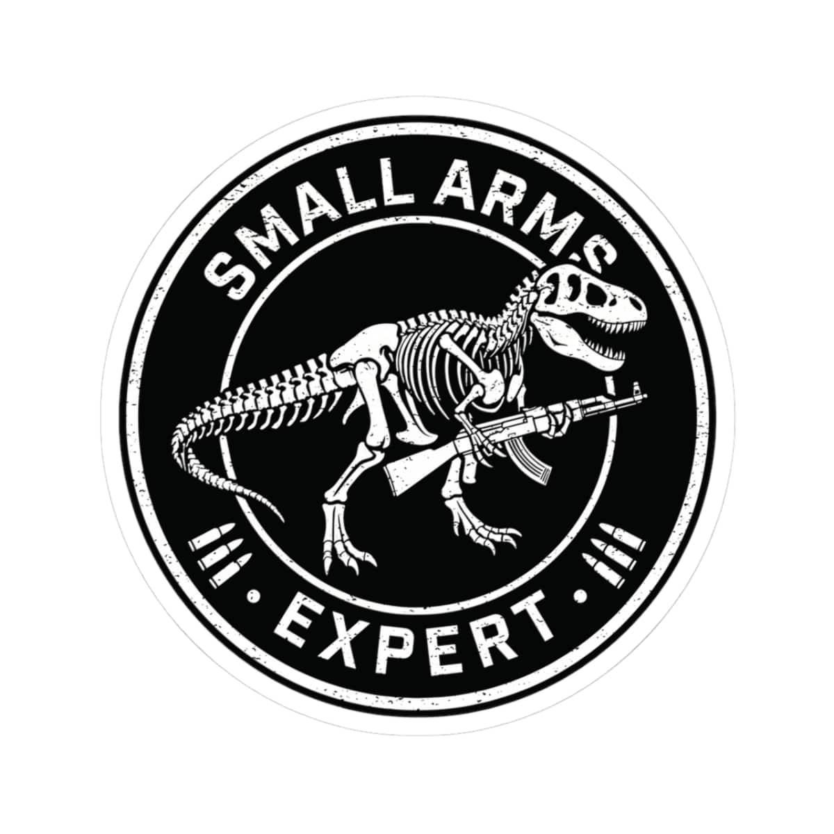 K-Factor Supply Co Small Arms Mk 2 Mod 1 - AK Sticker 3" × 3"
