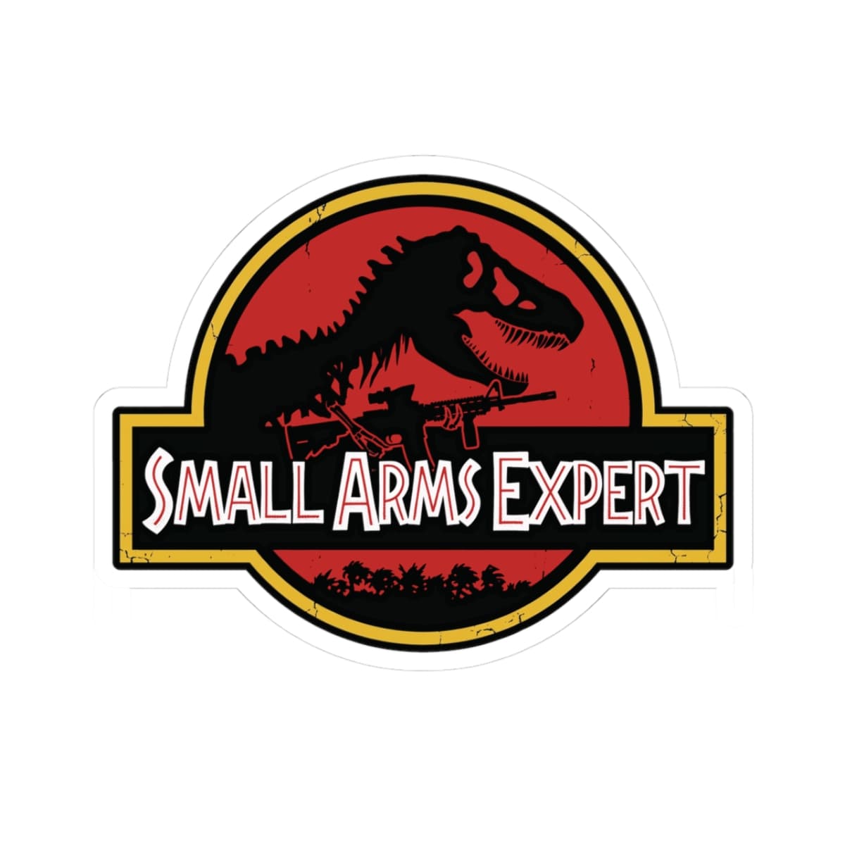 K-Factor Supply Co Small Arms Mk 3 Sticker 3" × 3"