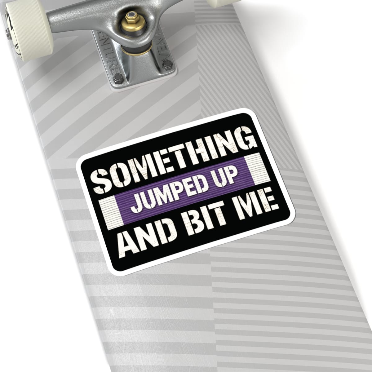 K-Factor Supply Co Something Bit Me Sticker