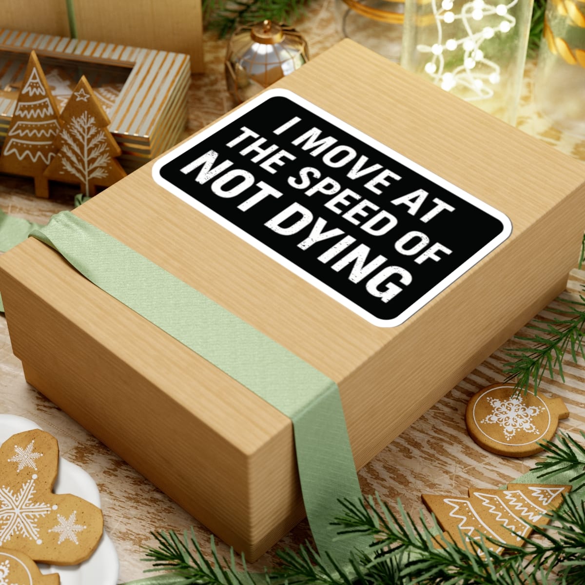 K-Factor Supply Co Speed of Not Dying Sticker