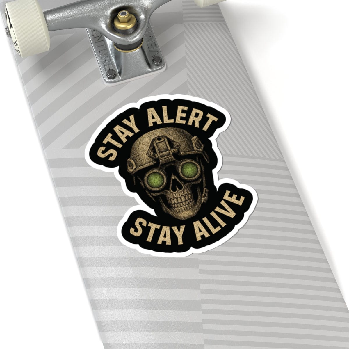 K-Factor Supply Co Stay Alert Stay Alive Sticker