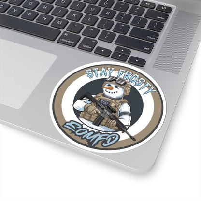 K-Factor Supply Co Stay Frosty EOMFD Sticker