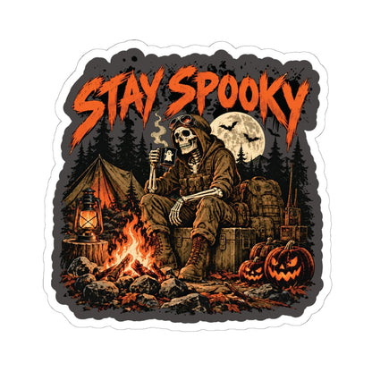 K-Factor Supply Co Stay Spooky Sticker 6" × 6"