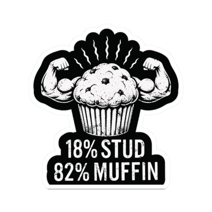 K-Factor Supply Co Stud Muffin Mk 2 Sticker 2" × 2" / White